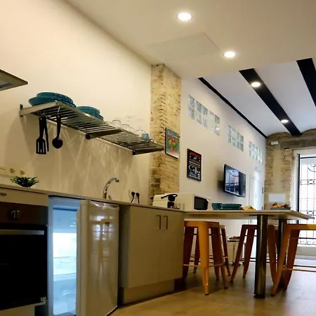 Loft Independiente Con Piscina Compartida En Centro De Valencia Exterior photo
